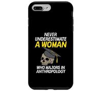 Funny Never Underestimate An Anthropology Woman Meme Design Case for iPhone 7 Plus/8 Plus