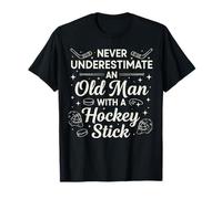Funny Never Underestimate an Old Man with a New Hip Grandpa T-Shirt