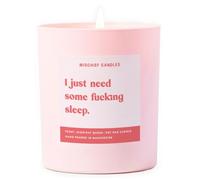 Funny New Baby Gift Pregnancy Mum Parenting Gifts Scented Soy Wax Pink Candle (I Just Need Some Sleep)