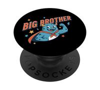 Funny New Big Brother Announcement Gift for Men Boys Sibling PopSockets Adhesive PopGrip