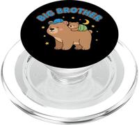 Funny New Big Brother Announcement Gift for Men Boys Sibling PopSockets PopGrip for MagSafe