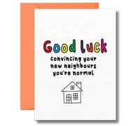Funny New Home Card Cheeky Neighbour Housewarming Moving Day H3