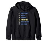 Funny New Homeowner First Time Home Buyer Humor Zip Hoodie