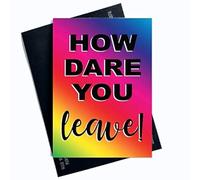 Funny New Job Card, Coworker Leaving, Good Luck, Congrats New Job Colleague Leaving Goodbye Leaving Job Funny Card Joke, Banter Office PC515