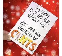 Funny New Job Card, Coworker Leaving, Good Luck, Congrats New Job Colleague Leaving Goodbye Leaving Job Funny Card Joke, Banter Office PC240