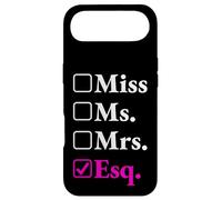 Funny New Lawyer Gift - Miss Ms Mrs Esq Case for iPhone Air