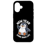 Funny New Year Same Baka Life Anime Penguin Kawaii Japan Case for iPhone 16
