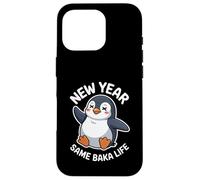 Funny New Year Same Baka Life Anime Penguin Kawaii Japan Case for iPhone 16 Pro