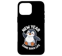 Funny New Year Same Baka Life Anime Penguin Kawaii Japan Case for iPhone 16 Pro Max