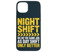 Funny Night Shift Colleagues Third Shift Case for iPhone 15 Plus