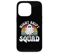 Funny Night Shift Squad Halloween Overnight Worker Case for iPhone 13 Pro