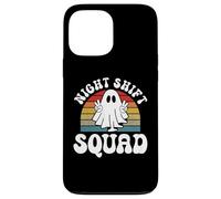 Funny Night Shift Squad Halloween Overnight Worker Case for iPhone 13 Pro Max