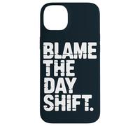 Funny Night Shift Warehouse Overnight Case for iPhone 14 Plus
