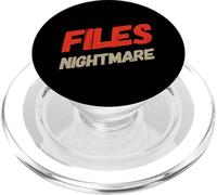 Funny Nightmare Stories People Funny Text Of Files Nightmare PopSockets PopGrip for MagSafe