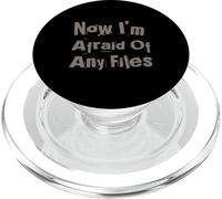 Funny Nightmare Story People Funny Txt Afraid Of Any Files PopSockets PopGrip for MagSafe