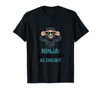 Funny Ninja: Formerly Known as Sneaky - Martial Arts Humor T-Shirt