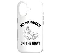 Funny No Bananas on Boat Banana Hater Boat Rules Case for iPhone 17