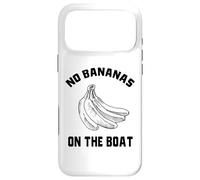 Funny No Bananas on Boat Banana Hater Boat Rules Case for iPhone 17 Pro Max