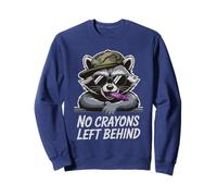 Funny NO CRAYONS LEFT BEHIND Soldier Team Military Officer Sweatshirt