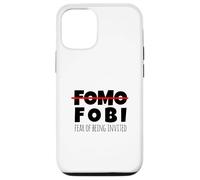 Funny No FOMO Introvert Men Women Case for iPhone 12/12 Pro