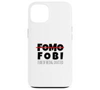 Funny No FOMO Introvert Men Women Case for iPhone 13