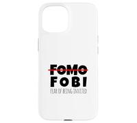 Funny No FOMO Introvert Men Women Case for iPhone 15
