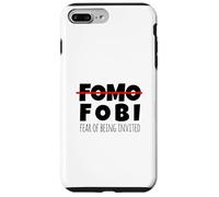Funny No FOMO Introvert Men Women Case for iPhone 7 Plus/8 Plus