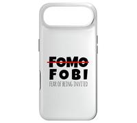 Funny No FOMO Introvert Men Women Case for iPhone Air