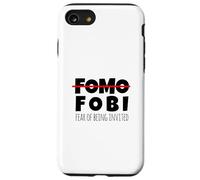 Funny No FOMO Introvert Men Women Case for iPhone SE (2020) / 7/8