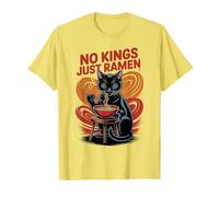 Funny NO Kings JUST Ramen in America Cat Mom Protest Resist T-Shirt