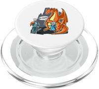 Funny No Prince Need Dragon Bodyguard PopSockets PopGrip for MagSafe