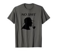 Funny No Shit Sherlock for fans of Comedy & Mystery Novels T-Shirt