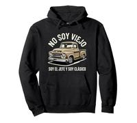 Funny No Soy Viejo Soy El Jefe Classic Latino Funny Graphic Pullover Hoodie