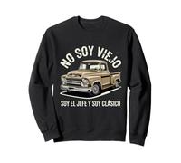 Funny No Soy Viejo Soy El Jefe Classic Latino Funny Graphic Sweatshirt