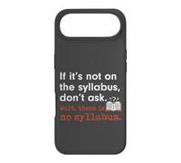 Funny No Syllabus Teacher Professor College Humorous Graphic Case for iPhone Air