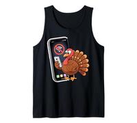 Funny No WiFi Thanksgiving Turkey Tank Top