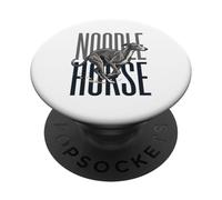 Funny Noodle Horse Sighthound Greyhound Dog Lover PopSockets Adhesive PopGrip