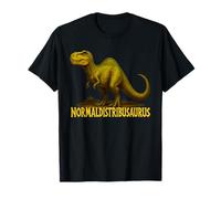 Funny Normaldistribusaurus Dinosaur Math Pun Dad Joke T-Shirt