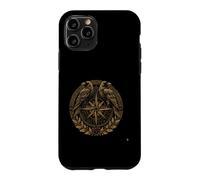 Funny North South East West Viking Compass Saying Case for iPhone 11 Pro