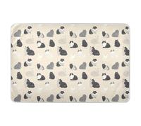 Funny Norwegian Personalized Cat Cats Beige Extra Large Resuable Changing Pad Covers Water Resistant Potty Training Sheets Cover Anti-Lip Toddler Bedding Products for Infant Toddler, 52" L x 34" W