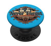 Funny Nostalgia Never Forget Floppy Disks Retro Tech Humor PopSockets Adhesive PopGrip
