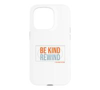 Funny Nostalgic Be Kind Rewind VHS Case for iPhone 15 Pro