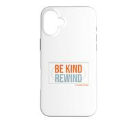 Funny Nostalgic Be Kind Rewind VHS Case for iPhone 16 Plus