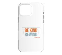 Funny Nostalgic Be Kind Rewind VHS Case for iPhone 16 Pro Max