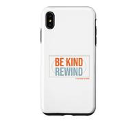 Funny Nostalgic Be Kind Rewind VHS Case for iPhone XS Max