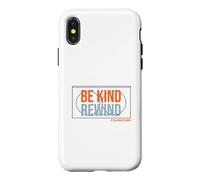 Funny Nostalgic Be Kind Rewind VHS Saying Case for iPhone X/XS