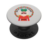 FUNNY NOT MY FIRST NUTCRACKER Christmas Ballet Dancer Meme PopSockets Adhesive PopGrip