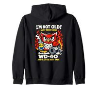 Funny Not Old Wd40 - Humorous Fixer Quote Zip Hoodie