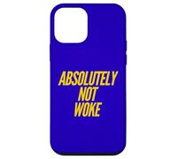 Funny Not Woke Anti-Woke Humor Free Speech Freedom Lover Case for iPhone 12 mini