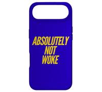 Funny Not Woke Anti-Woke Humor Free Speech Freedom Lover Case for iPhone Air